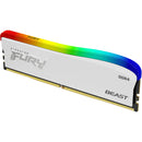 Kingston 16GB FURY Beast DDR4 RGB Special Edition RAM (White, 1 x 16GB)