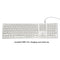 Xcellon Wireless Bluetooth Keyboard for Mac (Silver)