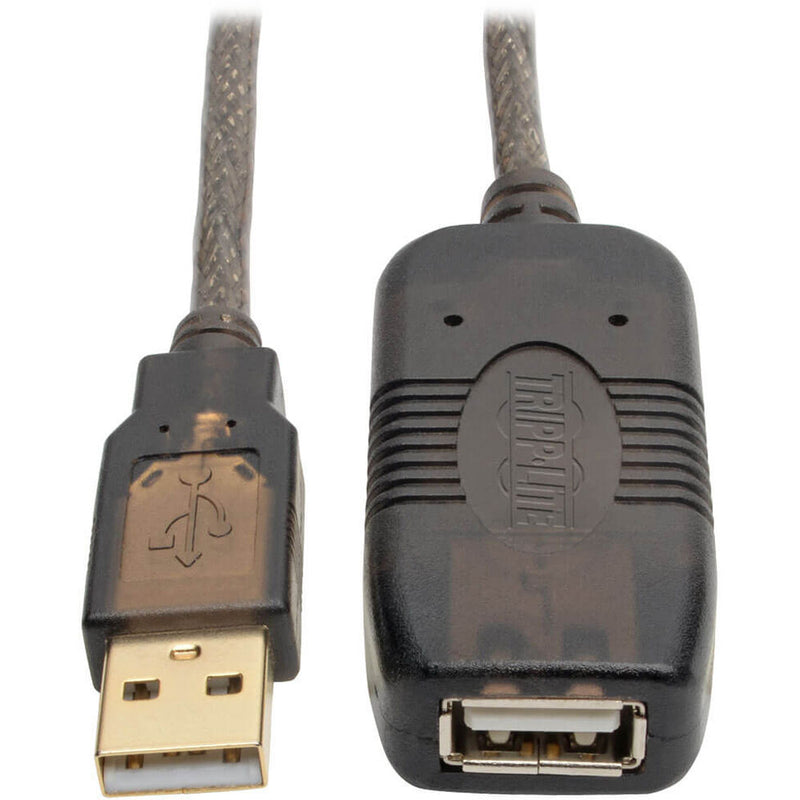 Tripp Lite USB-A 2.0 Male to USB-A Female Active Extension Repeater Cable (25')