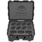 Foama Wheeled Hard Case for Set of Eight 15-55mm Zeiss Contax Lenses (Black Foam Insert)