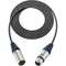 Sescom 5-Pin XLR Male to 5-Pin XLR Female Belden Star Quad Mic Cable (18")