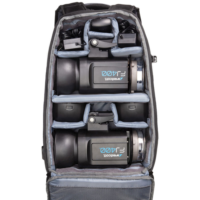 Westcott FJ400 Strobe 2-Light Backpack Kit with FJ-X3m Universal Wireless Trigger