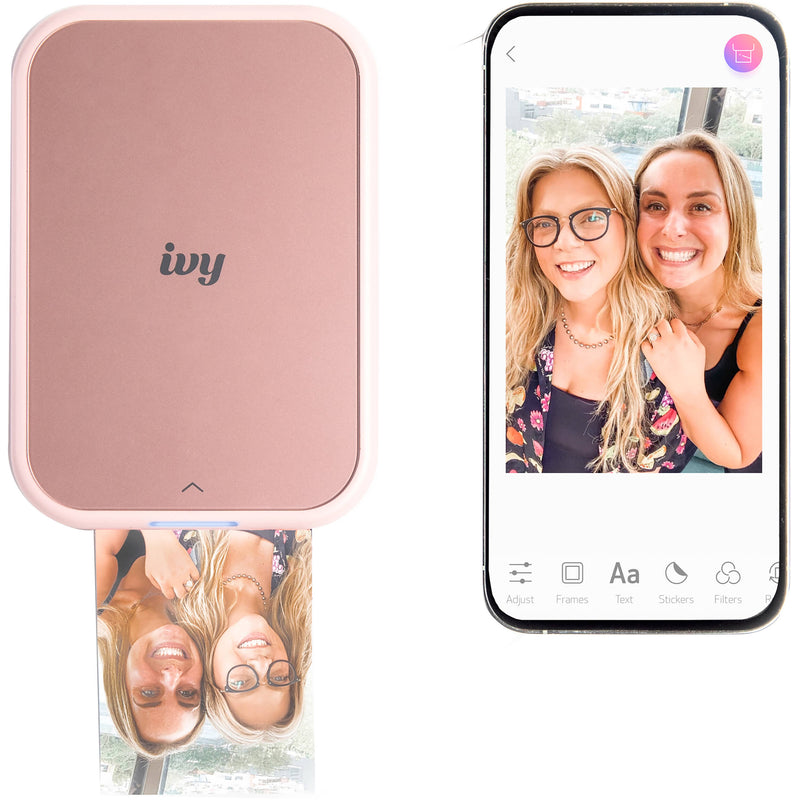 Canon - Ivy 2 Mini Photo Printer - Blush Pink