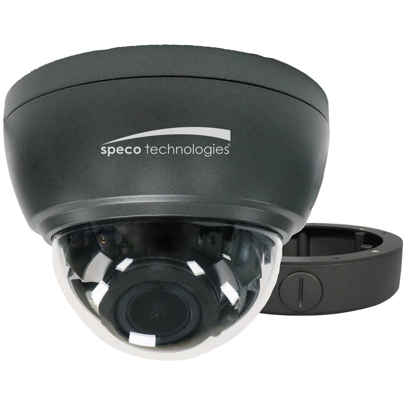 Speco Technologies 1.3MP HD-TVI Intensifier Dome Camera with 2.8 to 12mm Motorized Lens (Gray)