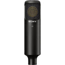 Sony C-80 Cardioid Condenser Microphone Kit with Reflection Filter and Headphones