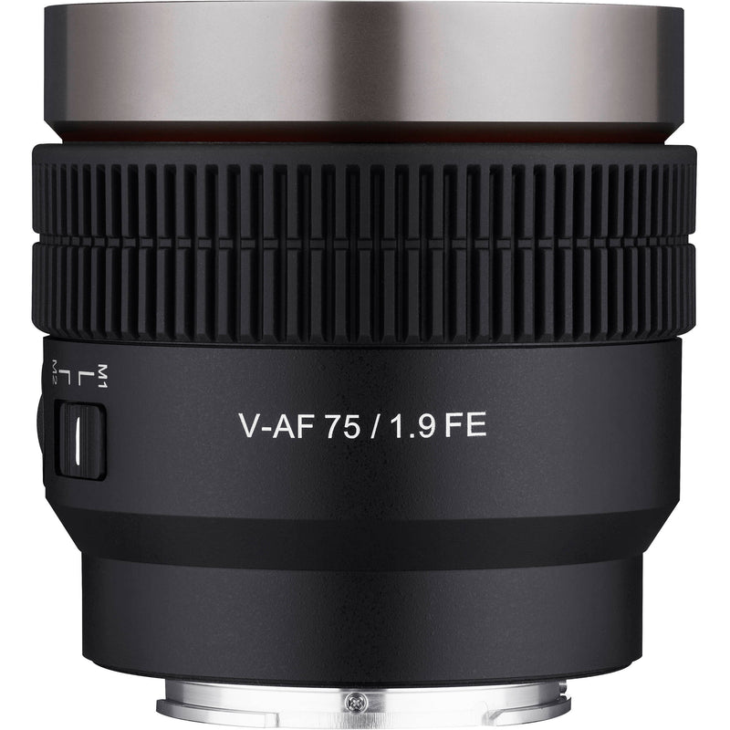 Samyang Cine V-AF 75mm T1.9 FE Lens (Sony E-Mount)