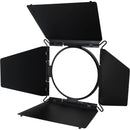 Litepanels 4-Leaf Rotating Barndoors for Studio X5 and X6 LED Fresnel Lights (12.7")