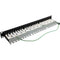 Simply45 24 Port Loaded Shielded Patch Panel (Cat7A/6A/6, 1 RU)