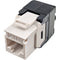 Simply45 S45-3600W Cat 6/6a UTP 180 Degree Keystone Jack (White)