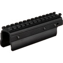 SOUSA Optics 1-Piece Scope Mount for Ruger Mk I/II (Receiver Clamp Screws, Black Satin)