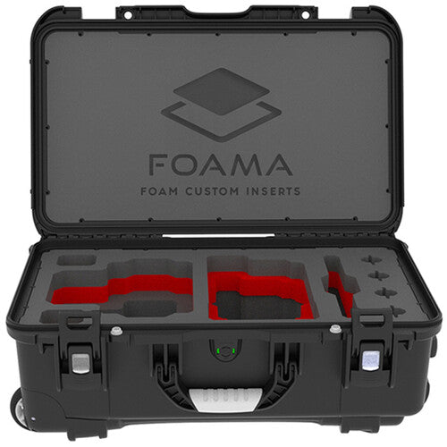 Foama Carry-On Case for RED KOMODO (Black Insert)