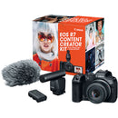 Canon EOS R7 Mirrorless Camera with 18-45mm Lens Content Creator Kit