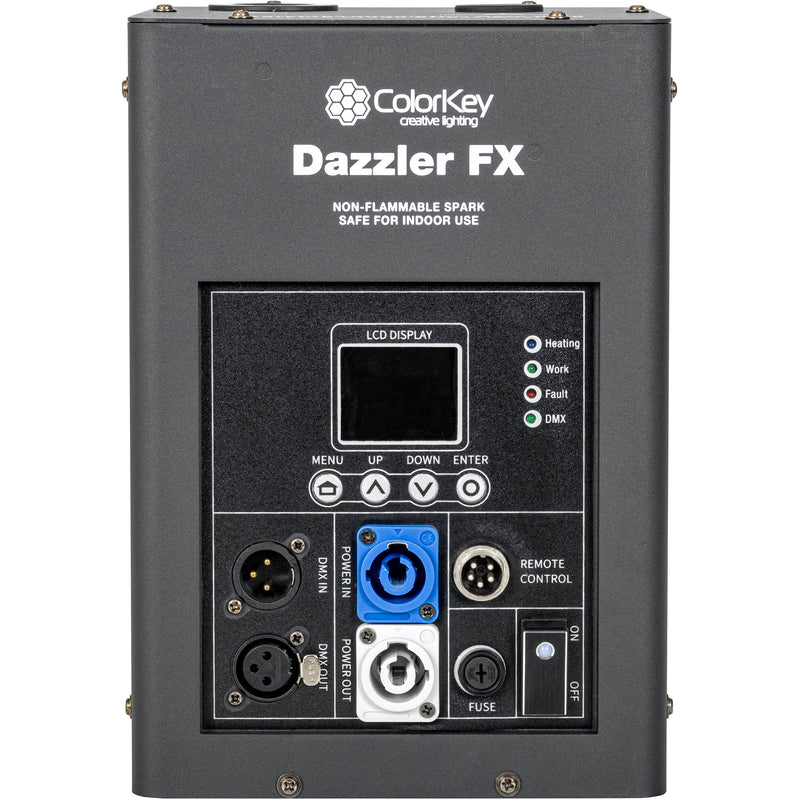 ColorKey Dazzler FX Cold Spark Machine (Black)