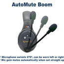Eartec EVADE EVXSM Light-Industrial Full-Duplex Wireless Intercom Single-Ear Master Headset (2.4 GHz)