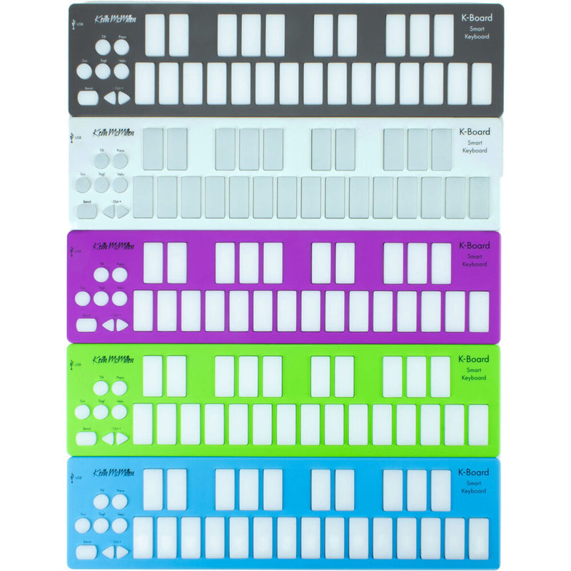 Keith McMillen Instruments K-Board-C Mini MPE MIDI Keyboard Controller (Snow)
