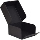 Archival Methods Drop Front Box with Hinged Lid (Black)