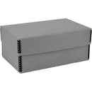 Archival Methods Short Top Box (Gray, 10.5 x 6.5 x 4.5")