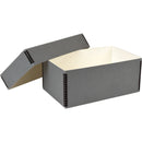 Archival Methods Short Top Box (Gray, 10.5 x 6.5 x 4.5")