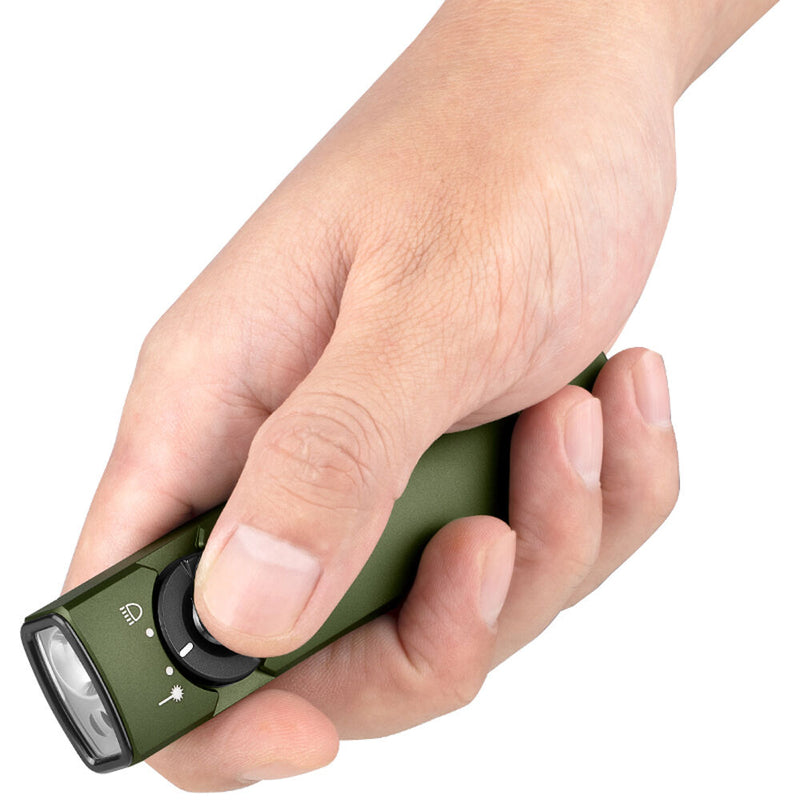 Olight Arkfeld Flat Flashlight (Cool White, OD Green)