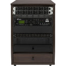 Gator Frameworks Elite Angled Studio Rack (Dark Walnut Brown)