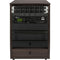 Gator Frameworks Elite Angled Studio Rack (Dark Walnut Brown)