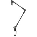 Gator Frameworks Slim-Profile Desktop Microphone Boom Arm