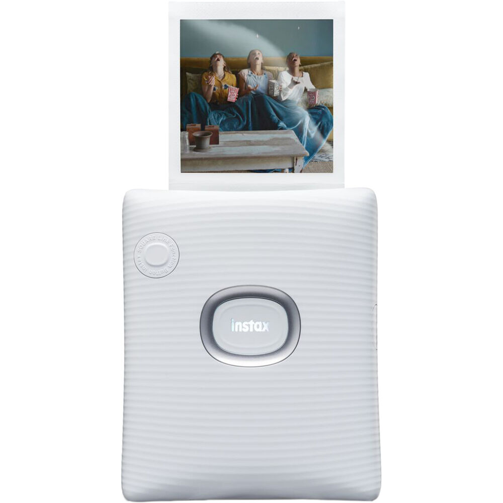 Buy in India FUJIFILM INSTAX SQUARE LINK Smartphone Printer (Ash White) –  Tanotis