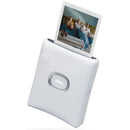 FUJIFILM instax SQUARE Link Smartphone Printer with Case Kit (Ash White)