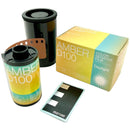 Amber 100D Color Negative Movie Film (35mm, 27 Exposures)