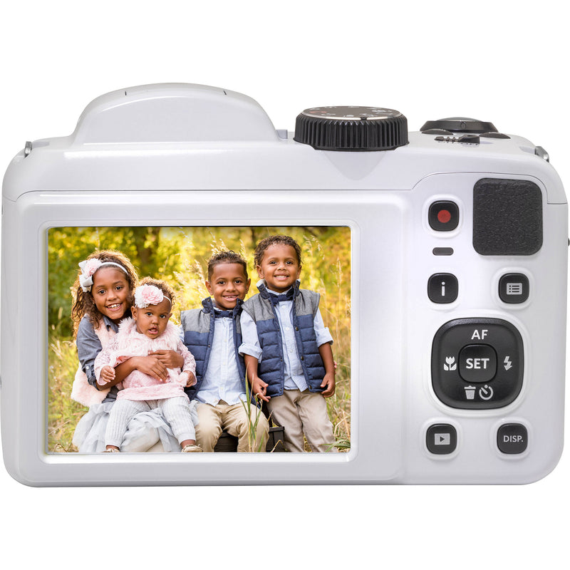 Kodak PIXPRO AZ255 Digital Camera (White)