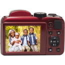 Kodak PIXPRO AZ255 Digital Camera (Red)