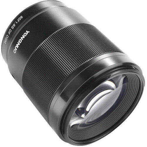 Yongnuo YN85mm f/1.8S DF DSM Lens for Sony E-Mount (Aluminum Construction & Waterproof Bayonet Ring)