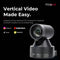 YoloLiv Verticam 1080p Vertical Live Streaming PTZ Camera with 12x Optical Zoom