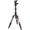 3 Legged Thing Legends Ray Carbon Fiber Tripod with AirHed Vu Ball Head Set (Matte Black)