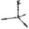 3 Legged Thing Legends Bucky Carbon Fiber Tripod with AirHed VU Ball Head Set (Matte Black)