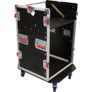 Gator G-TOUR 10X12 Pop-Up Console Rack Case with Casters