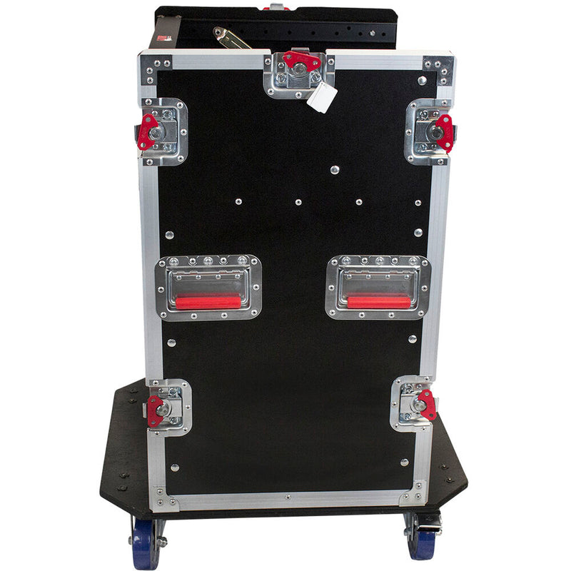 Gator G-TOUR 10X12 Pop-Up Console Rack Case with Casters