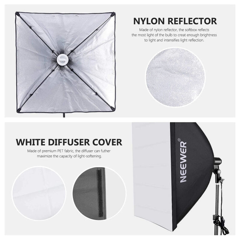 Neewer 700W Photography Softbox Lighting Kit