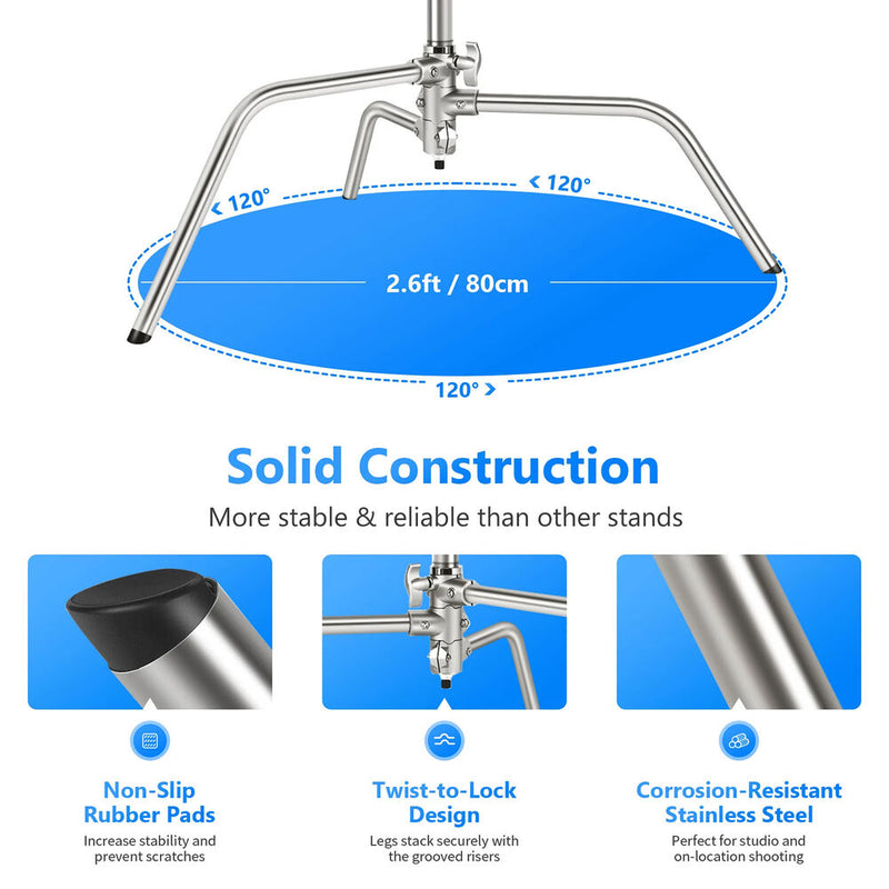 Neewer C-Stand with Extension Arm (10.5')