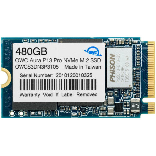 OWC 480GB Aura P13 Pro NVMe M.2 2242 SSD
