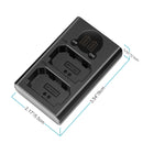 Neewer Dual USB Charger for NP-FZ100 Batteries