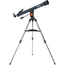 Celestron AstroMaster 70AZ 70mm Alt-Az Refractor Telescope and EclipSmart Solar Filter Kit