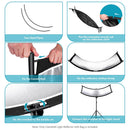 Neewer Small Clamshell Light Reflector/Diffuser with Carry Bag (39 x 18")
