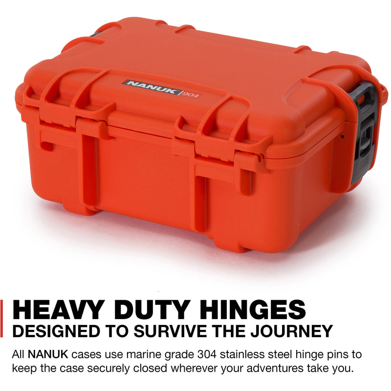 Nanuk 904 Case (Orange)