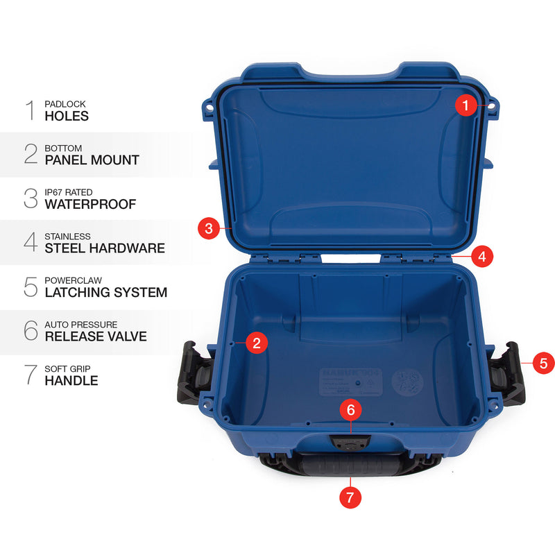 Nanuk 904 Case (Blue)