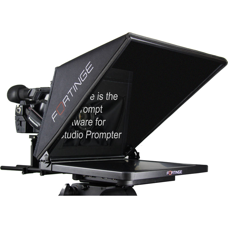 Fortinge 15" PROX Series Studio Prompter Set with HDMI, BNC, and VGA Inputs