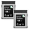 Lexar 128GB Professional CFexpress Type B Card DIAMOND Series (2-Pack)