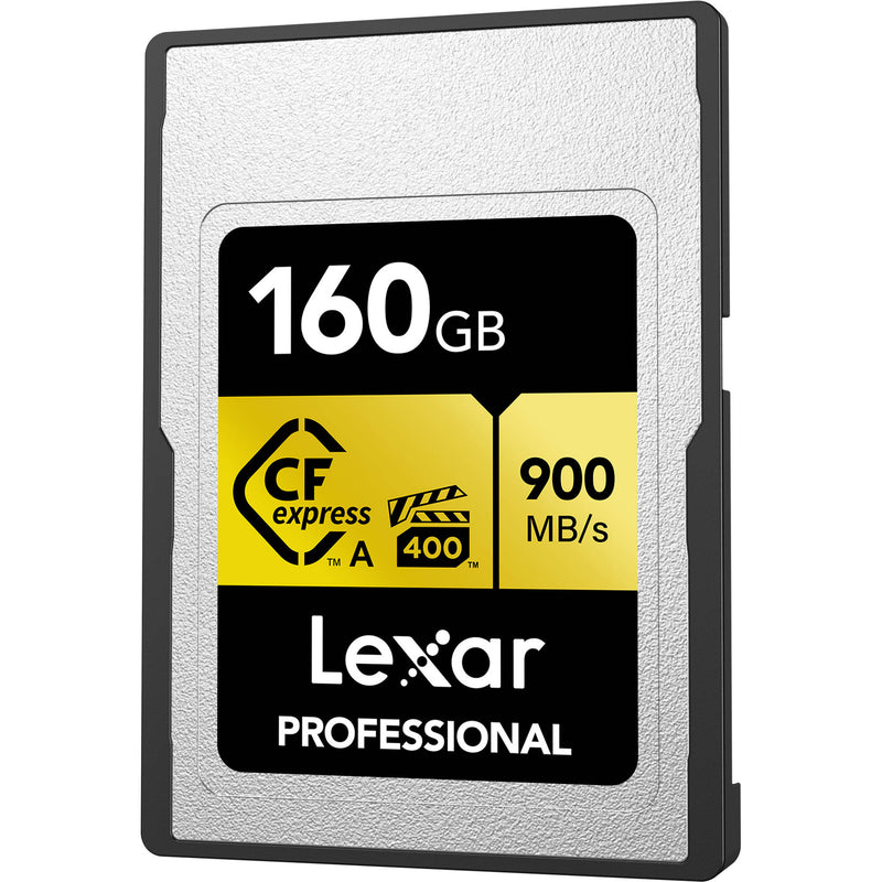 Lexar 160GB Professional CFexpress Type A Card GOLD Series (2-Pack)