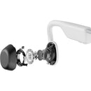 SHOKZ OpenMove Wireless Open-Ear Headphones (Alpine White)