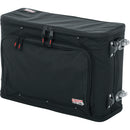 Gator 2U Lightweight Rolling Rack Bag (Black)